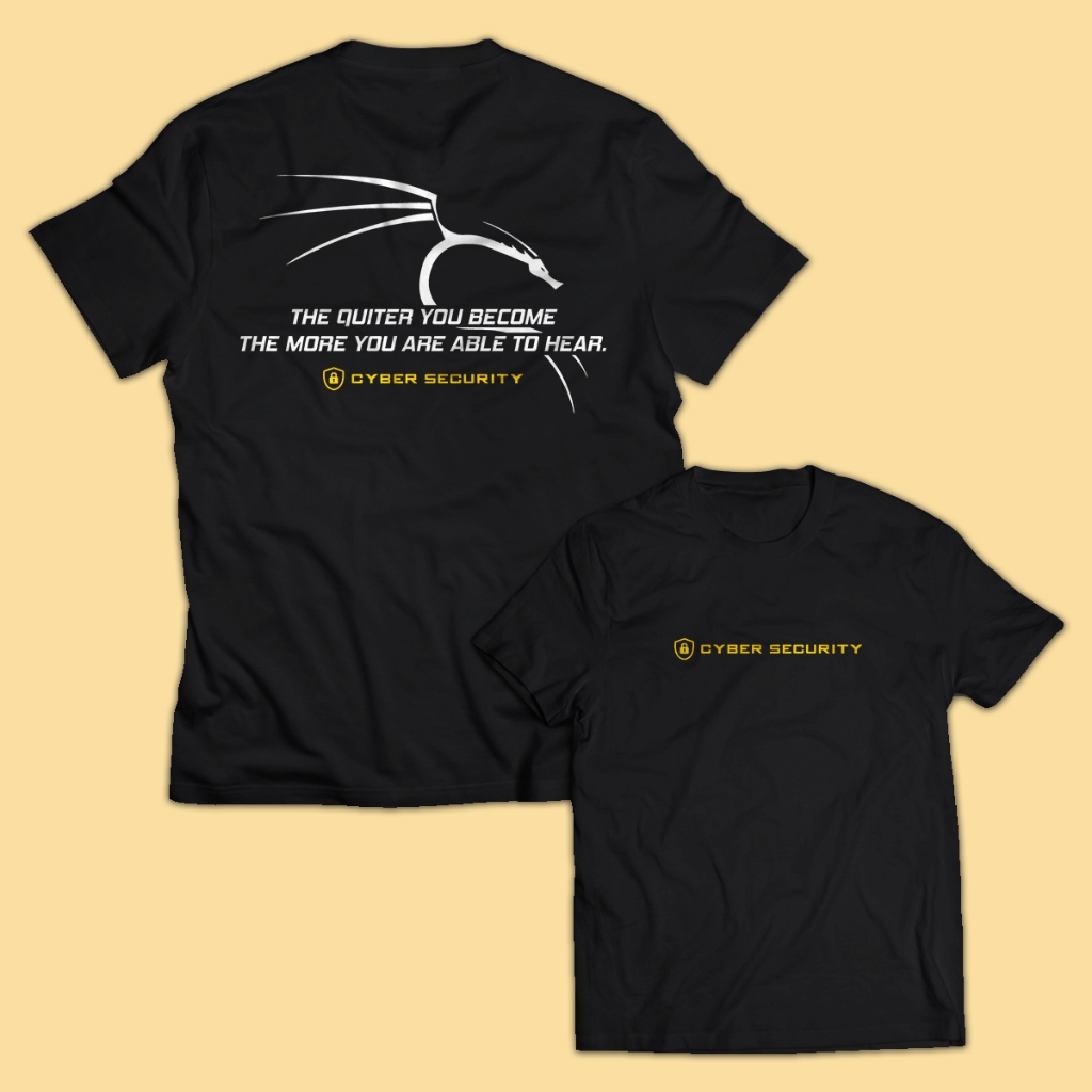 CYBER SECURITY Network Professional เสื้อยืดผู้ชายผู้ใหญ่ เสื้อ Unisex PakeKaos