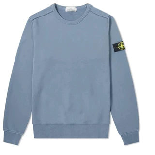 STONE ISLAND อินเทรนด์ Distro เสื้อแจ็คเก็ตเสื้อสเวตเตอร์ทรงกล่องพื้นฐานสําหรับผู้ชายและผู้หญิง / เสื้อสเวตเตอร์เกาะหินคุณภาพสูง / คอกลม วัสดุขนแกะผ้าฝ้ายพรีเมี่ยม