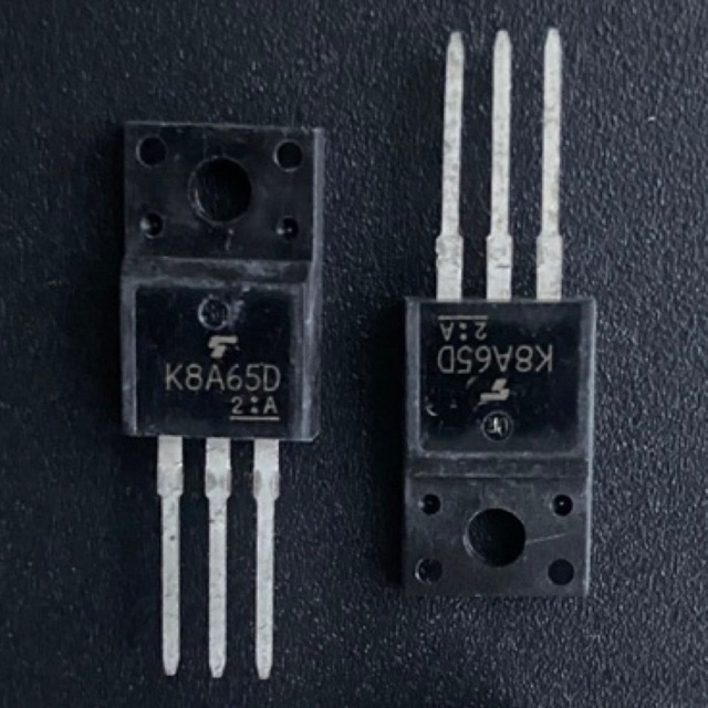 MOSFET N CHANNEL K8A65D 8A65D 8A65 K8A65 8A 650V TO-220F