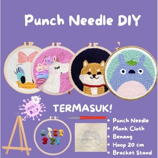 [DISKON 53%] Punch Needle Kit Corgi Melody Pocacho Lengkap DIY Jahit Sulaman Embroidery Kit Package Paket Sulam Kit Menyulam Sulaman DIY Set Sulam Paket Menyulam Estetik Aesthetic