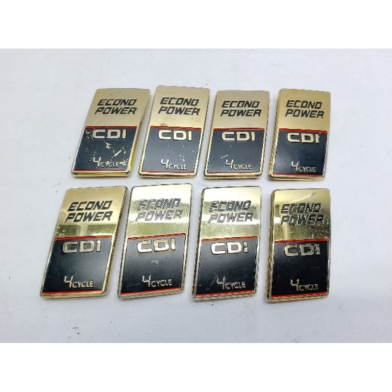 โลโก้ยาง EMBLEM สําหรับ LEGSHIELD CENTER RIGHT ASTREA STAR C800 C 800 GOLD