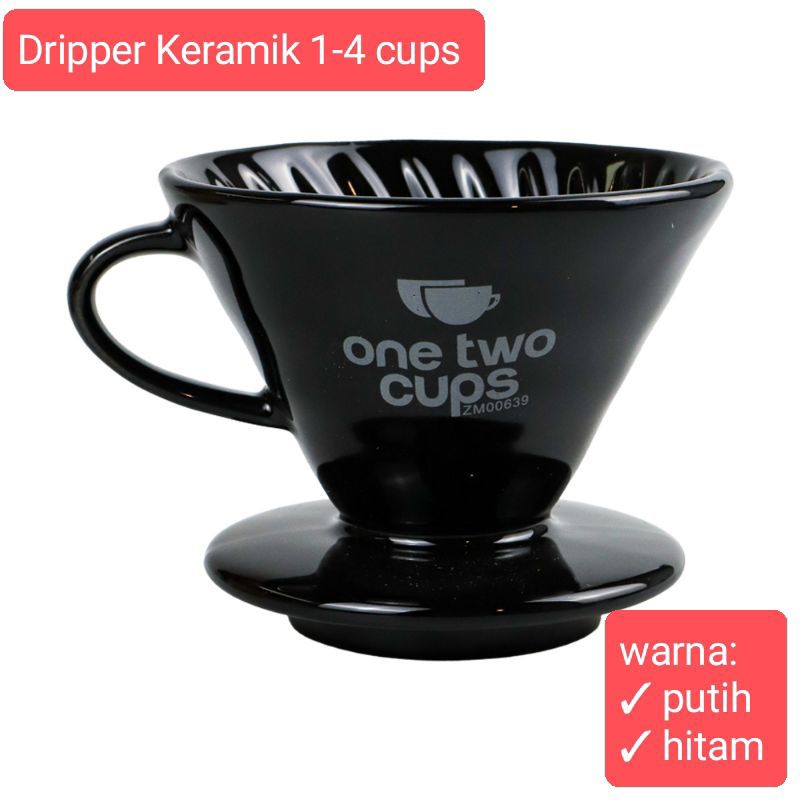 ขาย V60 COFFEE DRIPPER 1-4 CUPS CERAMIC/ V60 COFFEE FILTER 1-4 ถ้วย