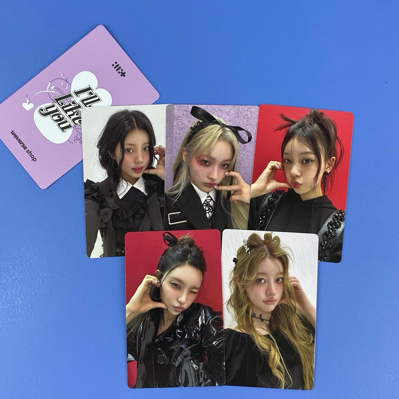 (OFFICIAL) ILLIT PHOTOCARD + สติ๊กเกอร์