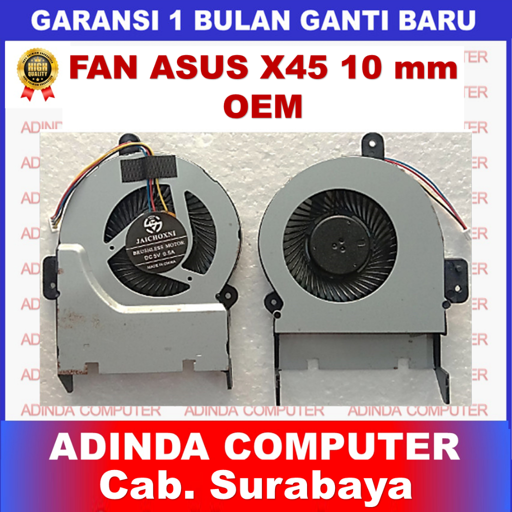 Asus X45 X45A X45C X45U X45V X45VD SLIM พัดลมแล็ปท็อป