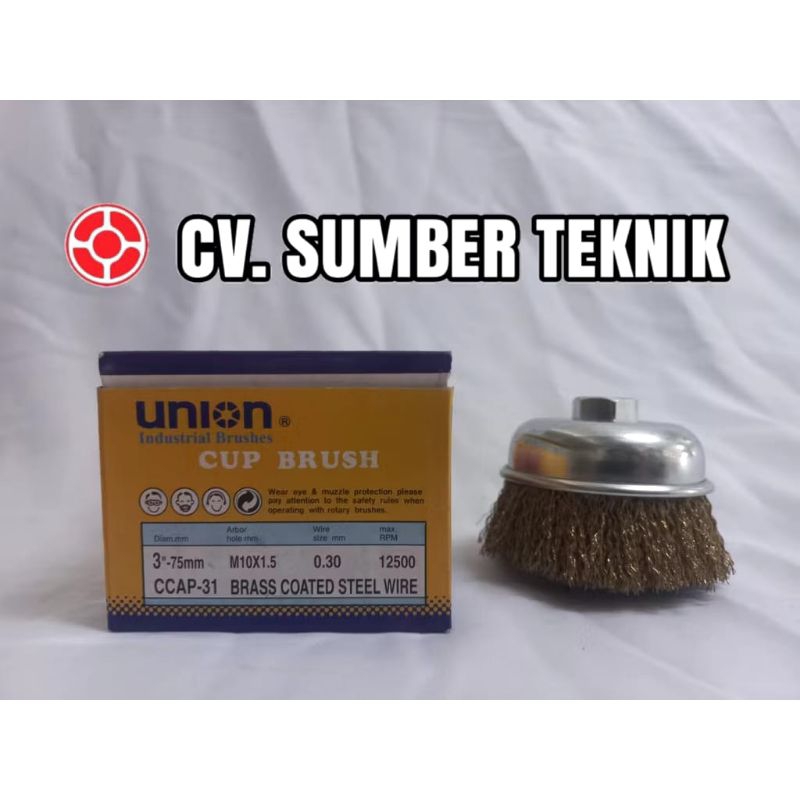 แปรงสายไฟ 3INC UNION CCAP-31 UNION