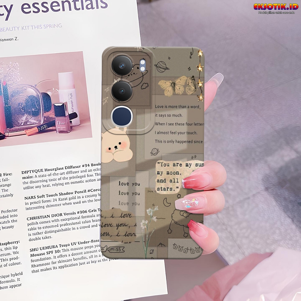 เคส Vivo Y19s - เคส Vivo Y19s - เคสแฟชั่น - Vivo Y19s Silicone - Cool and Cute Motips - เคส Vivo Y19