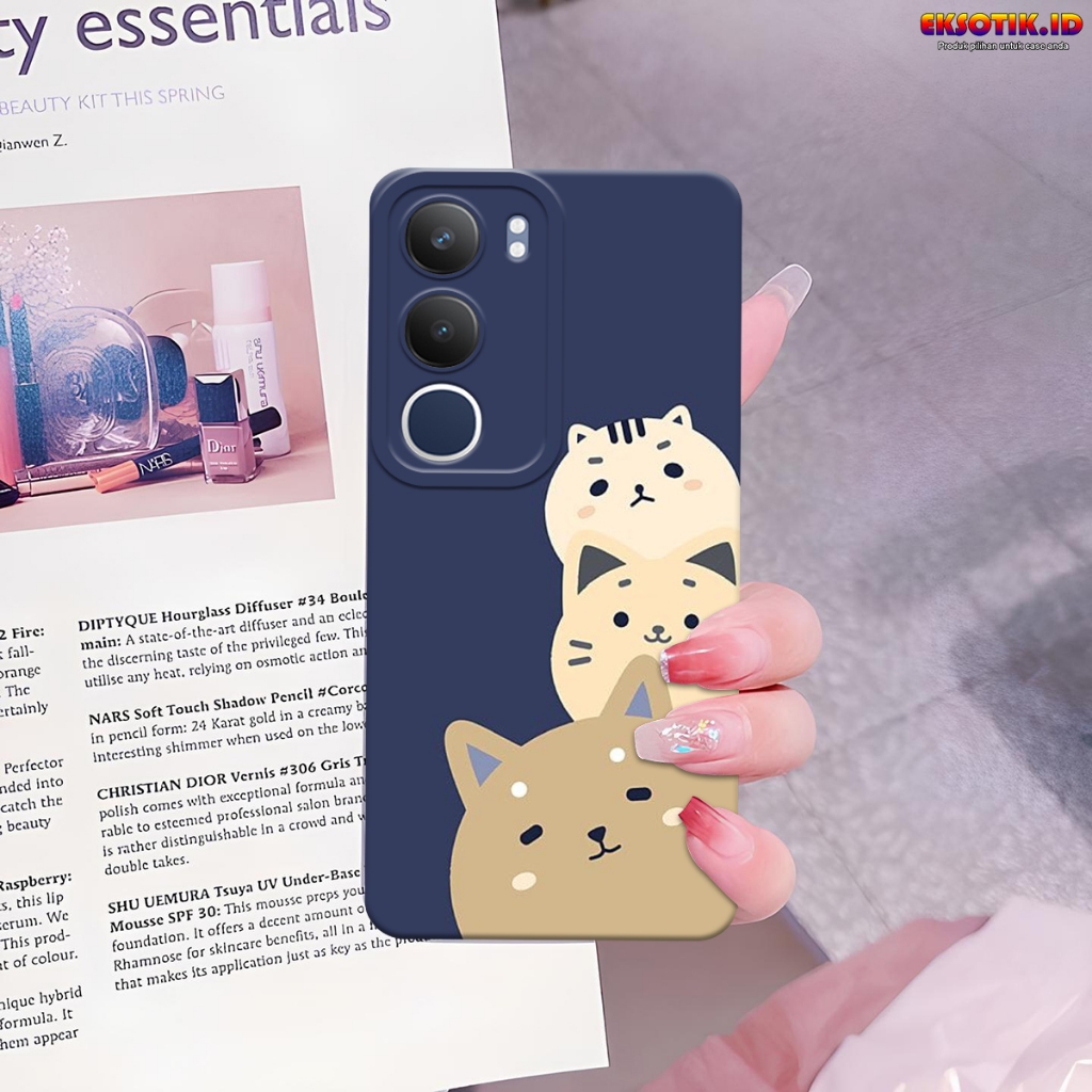 เคส Vivo Y19s - เคส Vivo Y19s - เคสแฟชั่น - Vivo Y19s Silicone - Cool and Cute Motips - เคส Vivo Y19