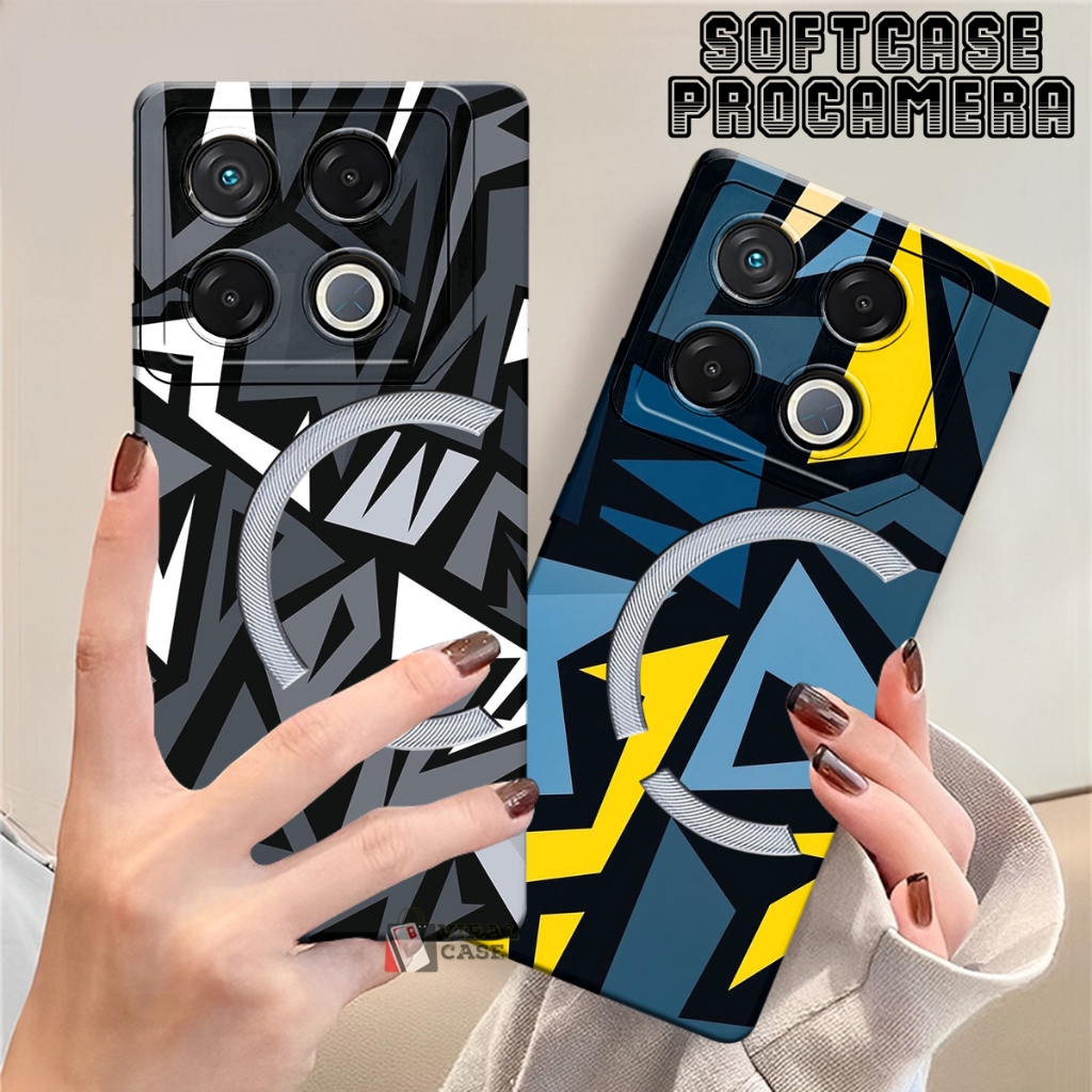 Case Pro Camera Infinx GT 20 PRO 5G 2024 GT 10 Pro 5G Zero 30 5G Zero 5G 2023 - วัสดุยางยืดหยุ่น - ซ