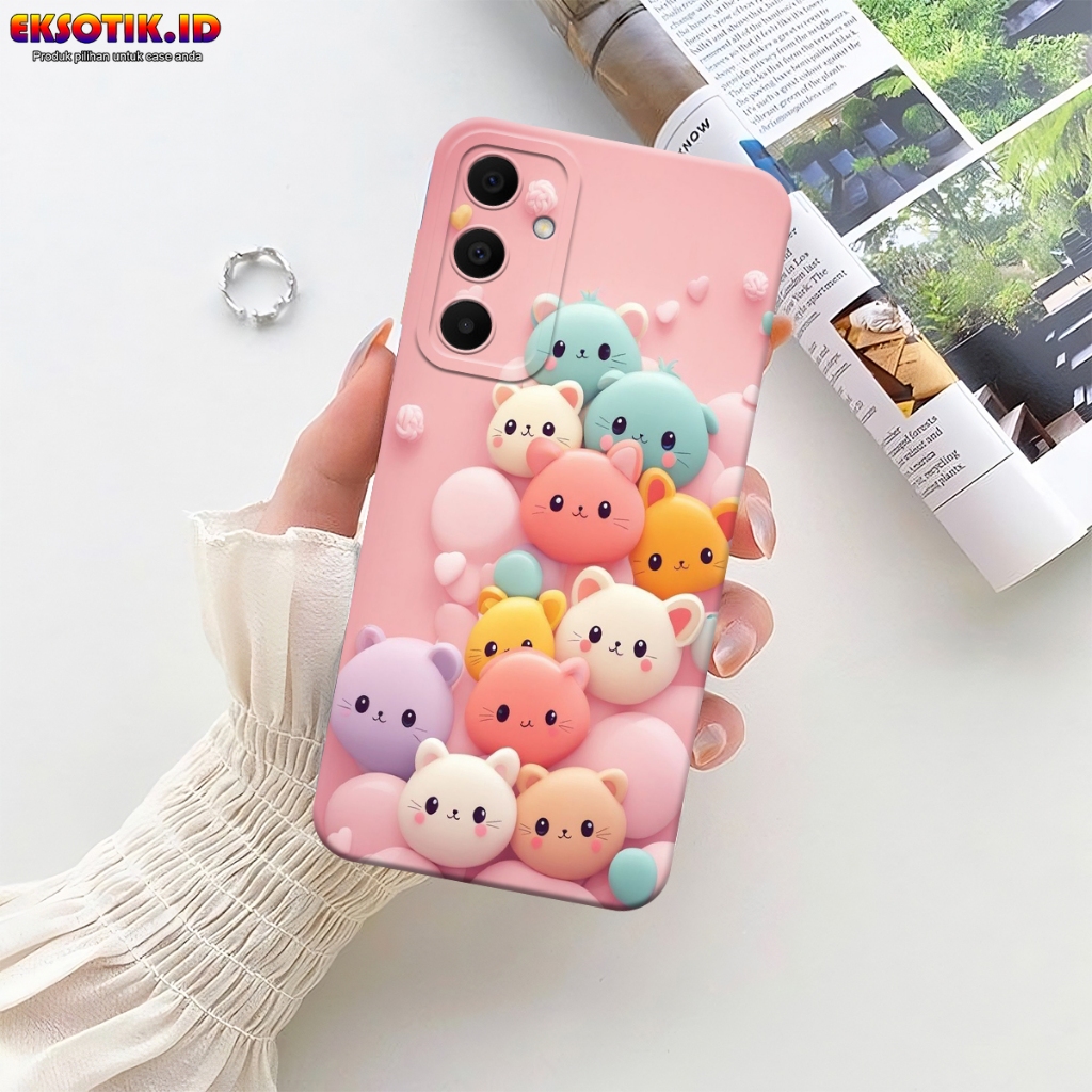 เคส Samsung A16 - เคส Samsung A16 - เคสแฟชั่น - Samsung A16 Silicone - Cool and Cute Motips - Samsun
