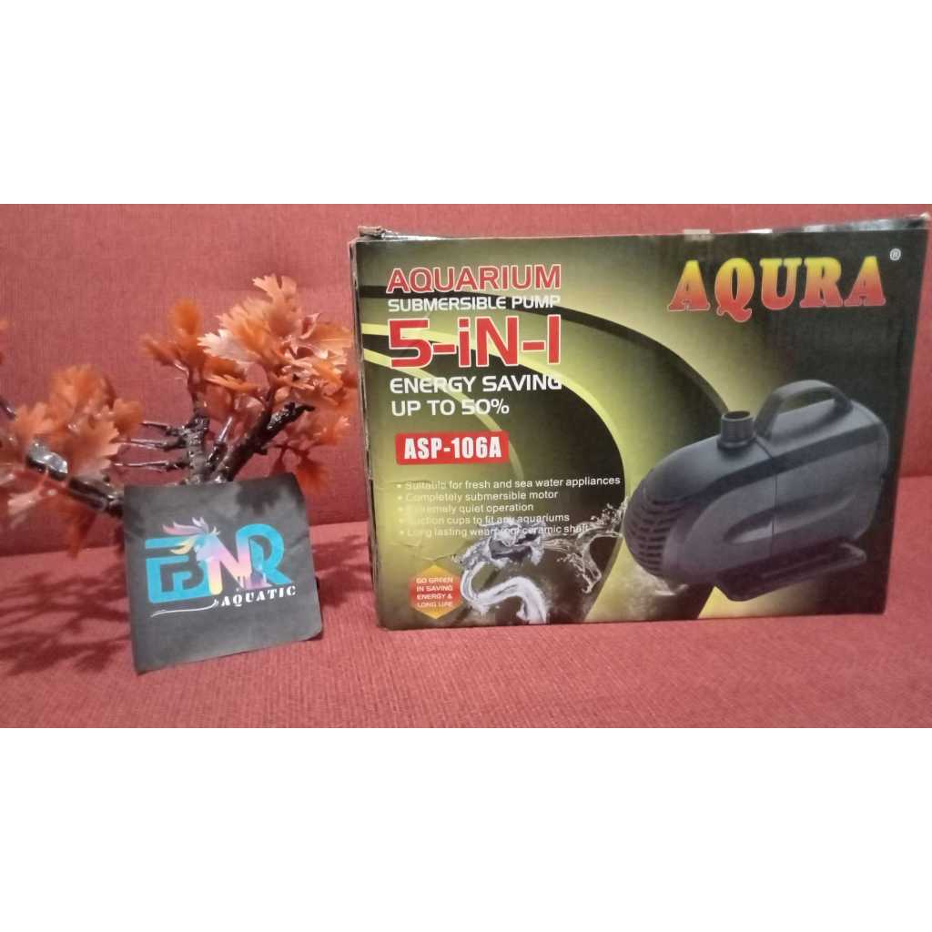 MESIN AQURA ASP-106A เครื่องพ่นน้ําสีดํา..