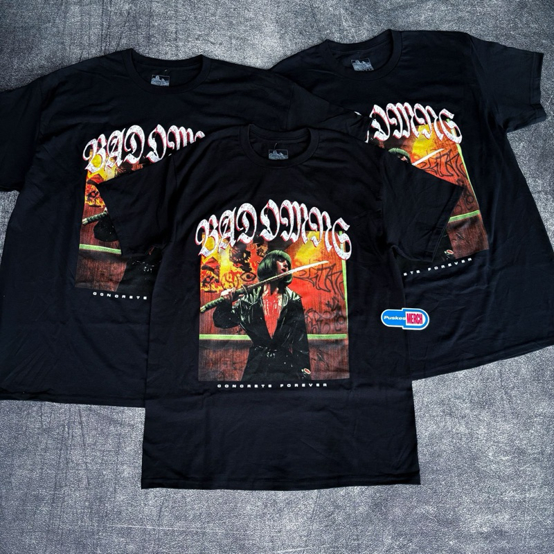 เสื้อยืด BAD OLENS BAND OFFICIAL - CONTRTE JUNGLE FOREVER