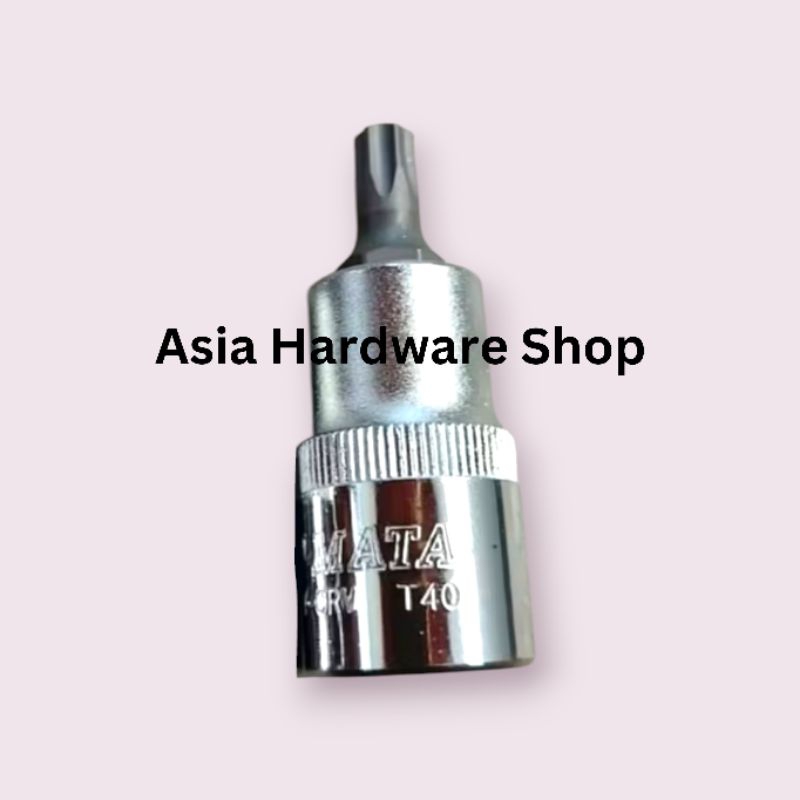 Star Bit Sock Socket T40 TJAP MATA Mata Star T 40 1/2"