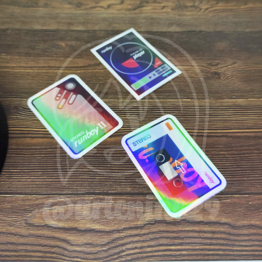 สติ๊กเกอร์ฟอยล์ Runboy | อาร์เทนนีน ออริจินัลส์