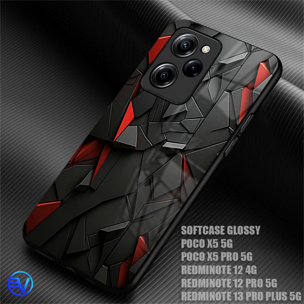 [ วอลล์เปเปอร์ GT27 ] Softcase Xiaomi POCO X5 5G, X5 PRO 5G, REDMI NOTE 12 4G, 12 PRO 5G, 13 PRO PLU