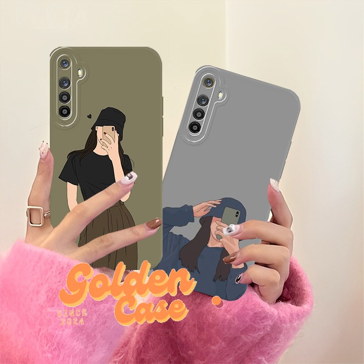 [GCR214] เคส ProCamera สําหรับ Realme XT / Realme 7 / Realme 3 / Realme 6 Cool Womens Motif - เคสผู้