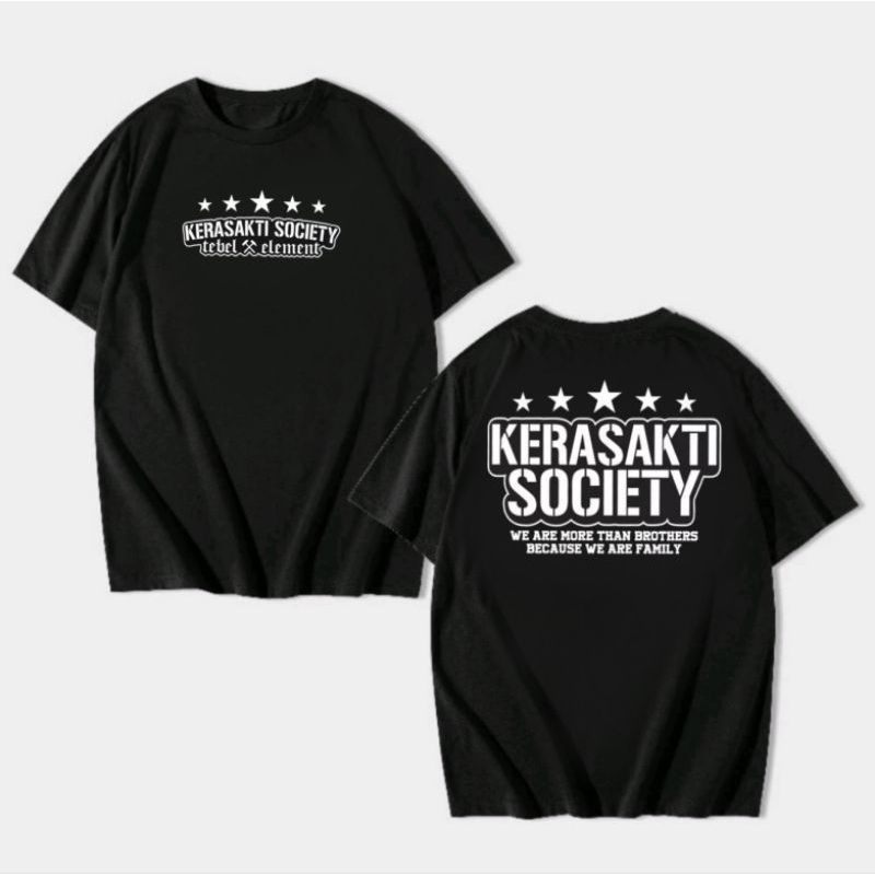 เสื้อยืด DISTRO - KER SAKTI SOCIETY - KENE BAE
