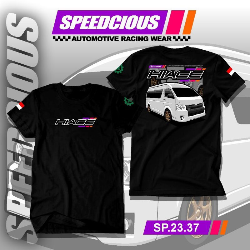 เสื้อยืด DISTRO - TOYOTA HIACE TRAVEL DRIVER - KENE BAE