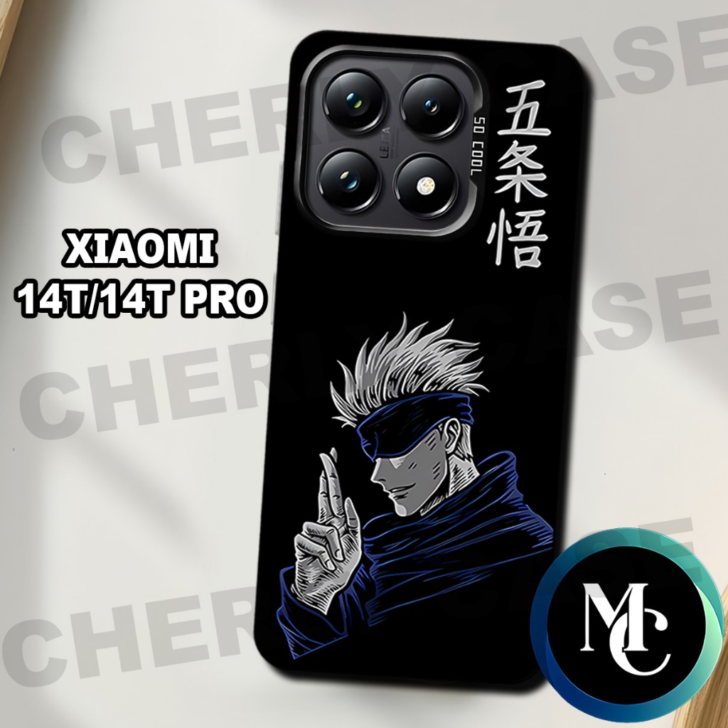 CC7/ Xioami 14T/ 14T pro เคสโทรศัพท์มือ / อะนิเมะ gojo character Motif / Xioami 14T ปลอก / Xioami 14