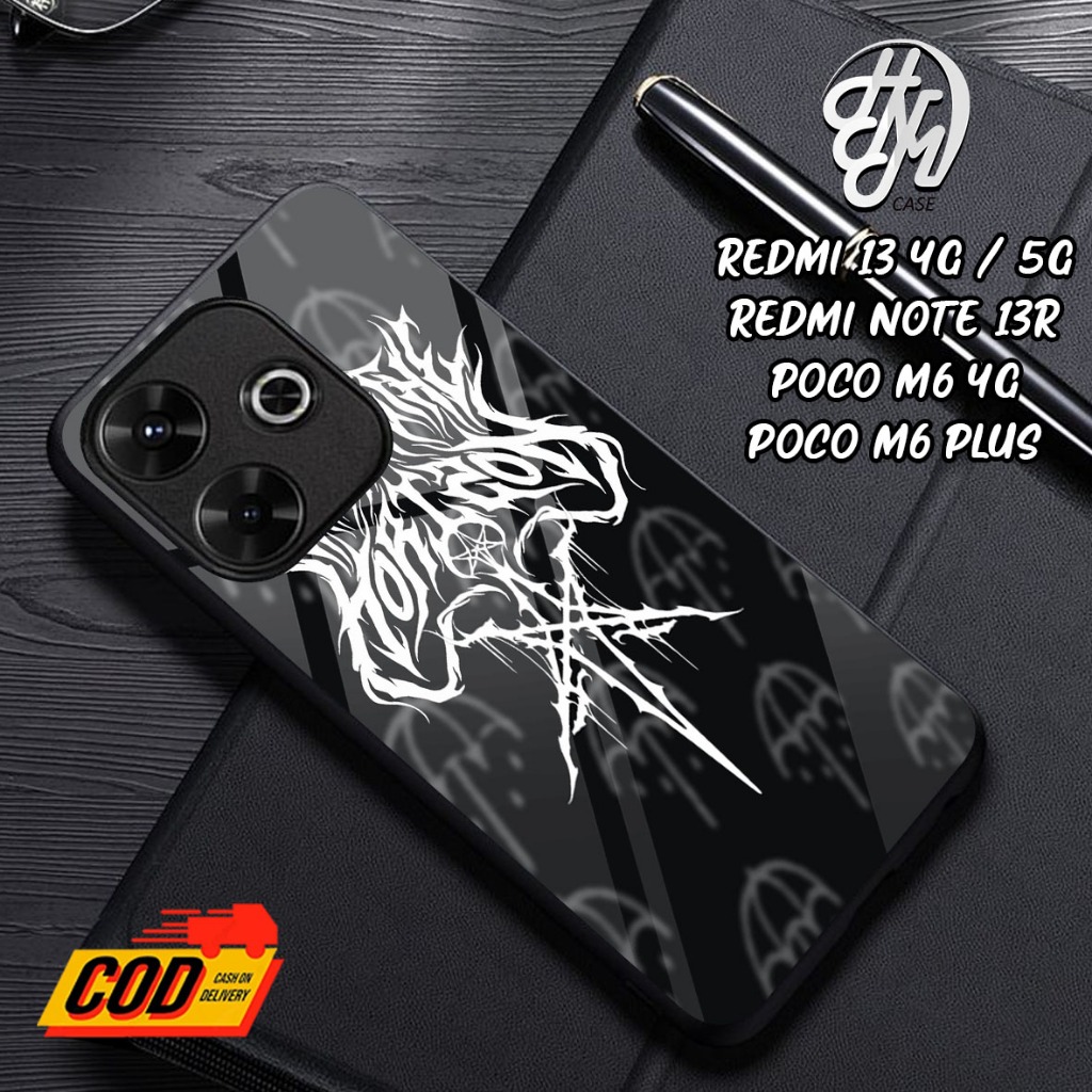 HP Redmi 13 4G/5G / NOTE 13R / Poco M6 4G / M6 PLus เคสโทรศัพท์ล่าสุด - เคสแฟชั่น BMTH เคสแข็ง Softc