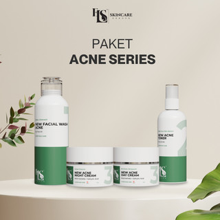LS SKINCARE ACNE SERIES CREAM WAJAH BERJERAWAT PERAWATAN KECANTIKAN BPOM (ELSTM)