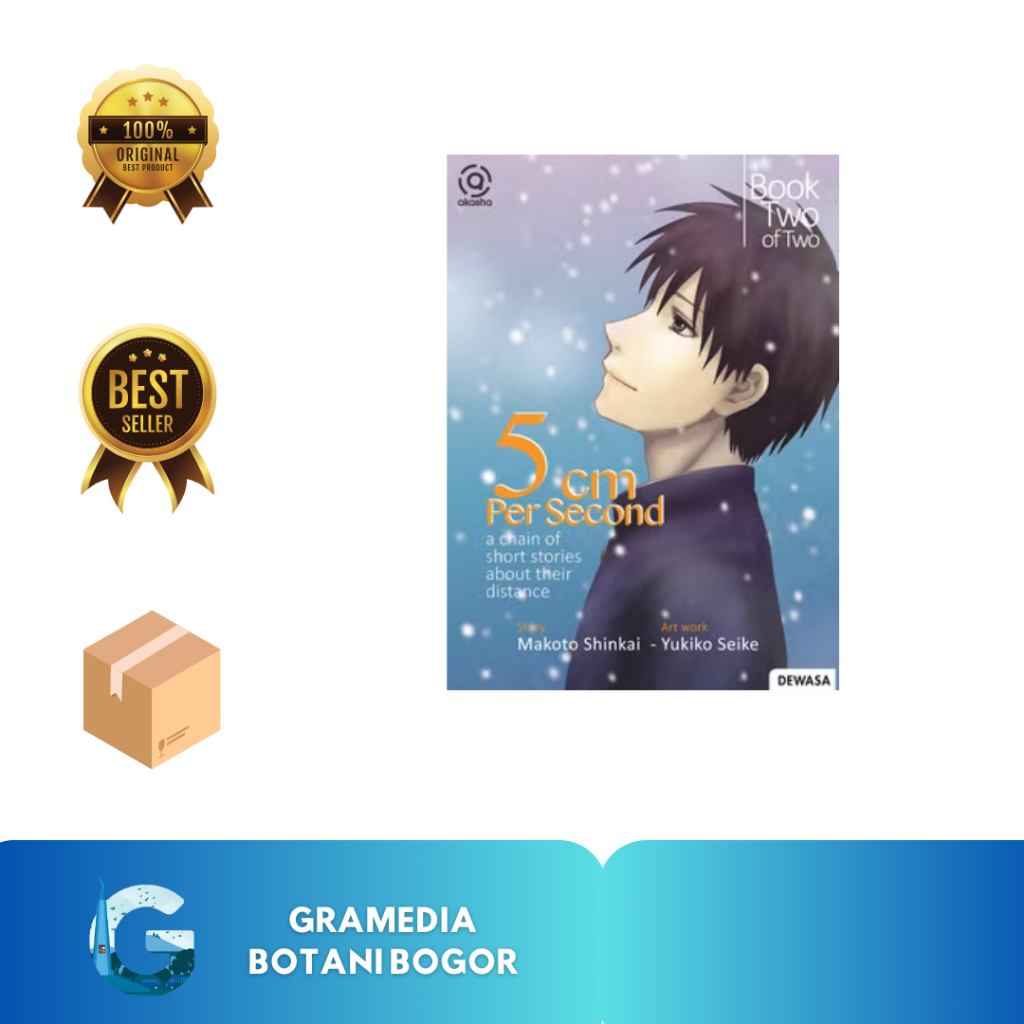 GRAMEDIA BOGOR - AKASHA: 5 CM PER SECOND 02 - END