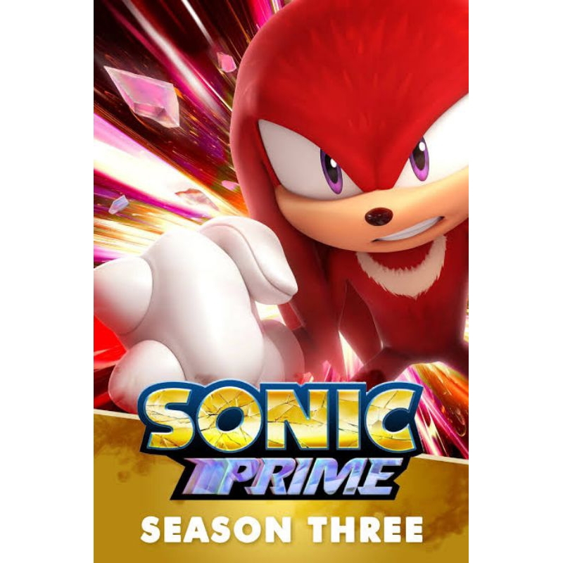 SONIC PRIME SEASON 3 ANIMATED DVD (2024)