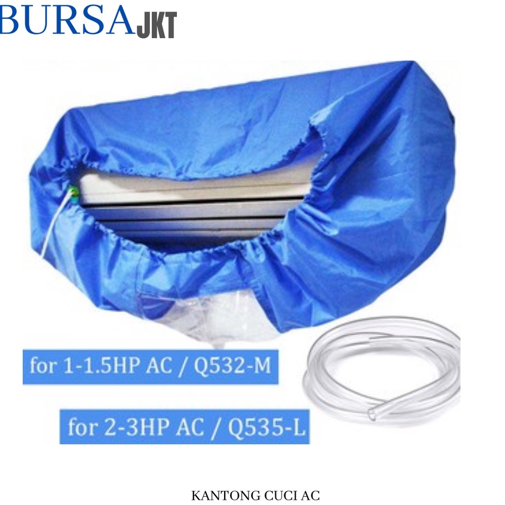 รีบสั่งซื้อฝาครอบพลาสติก AC สําหรับล้างฝาครอบทําความสะอาด AC SPLIT INVERTER 5 2 PK
