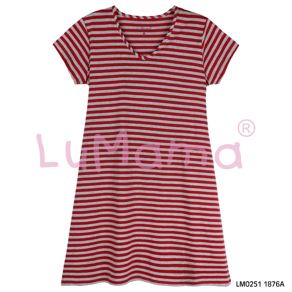 ชุดนอน Daasterแขนสั้นผู้หญิง LuMama / LM0251 1876