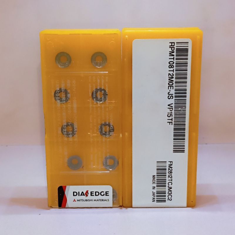 ใส่ RPMT08T2MOE-JS VP15TF Mitsubishi Chisel Milling Radius RPMT08 RDMT08 RCKT08 ใหม่