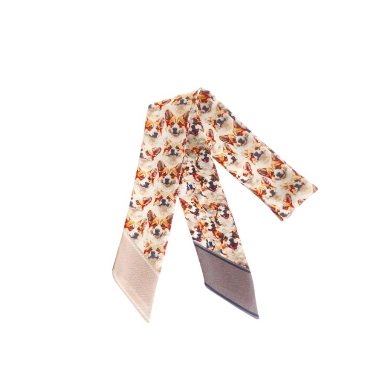 Twilly Scarf Scarf Bag Bandana Corgi
