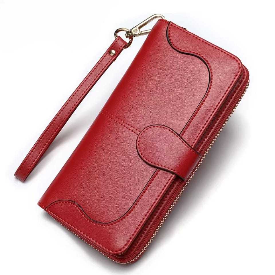 Simple LONG กระเป๋าสตางค์ผู้หญิงผู้หญิง LONG ARROW WALLET FASHION MULTIFUNCTIONAL SHORT FOLDING WALL