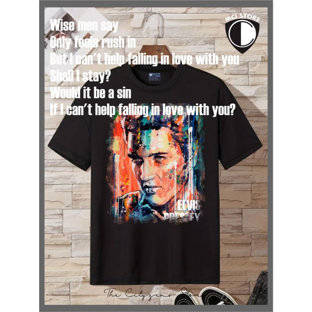 Elvis Presley Eps.1 เสื้อยืดผู้ชาย/ผู้หญิง