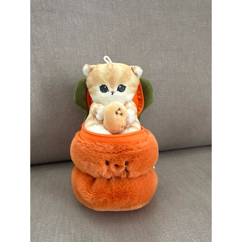 พวงกุญแจฟักทอง Mofusand Cat Mofusand