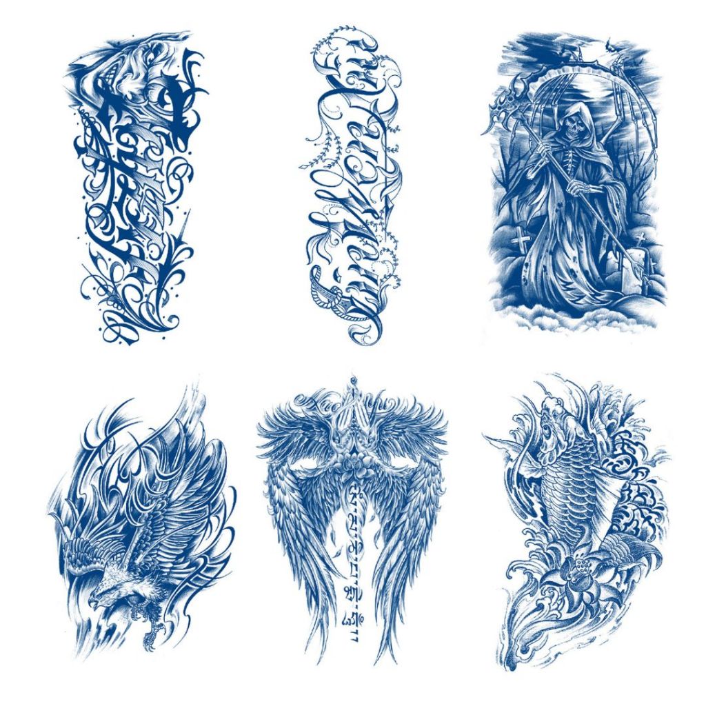 FRUIT INK ชั่วคราว Tattoo Lasts 1 เดือนกึ่งถาวรขนาด 11 ซม.x 18 ซม.ความงามชั่วคราว Tattoo สติกเกอร์ฮา