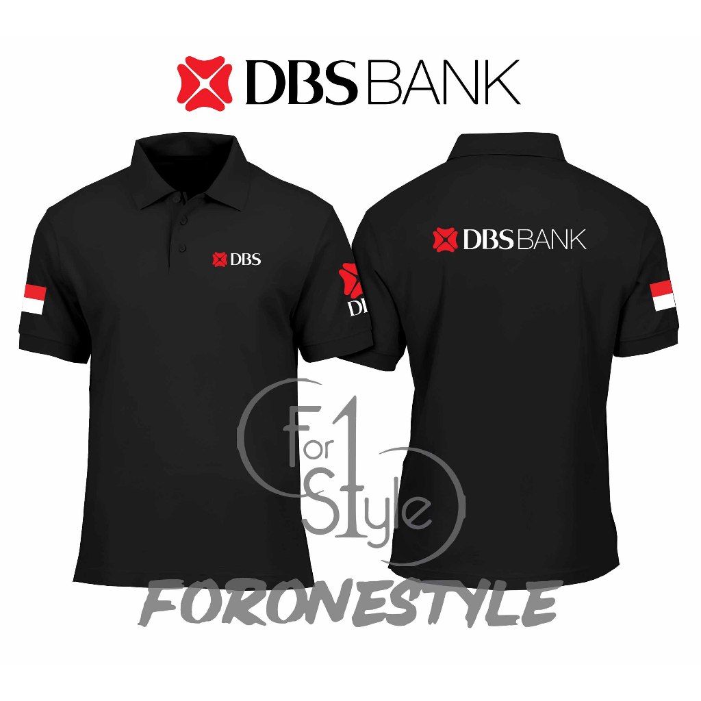 DBS BANK COLLAR POLOSHIRT - DBS BANK POLO - เสื้อ DBS BANK COLLAR
