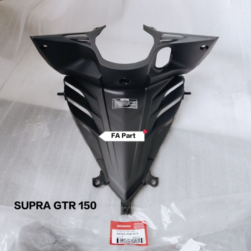 6432A-K56-N10 ฝาครอบคอนแทคสีดํา SUPRA GTR 150