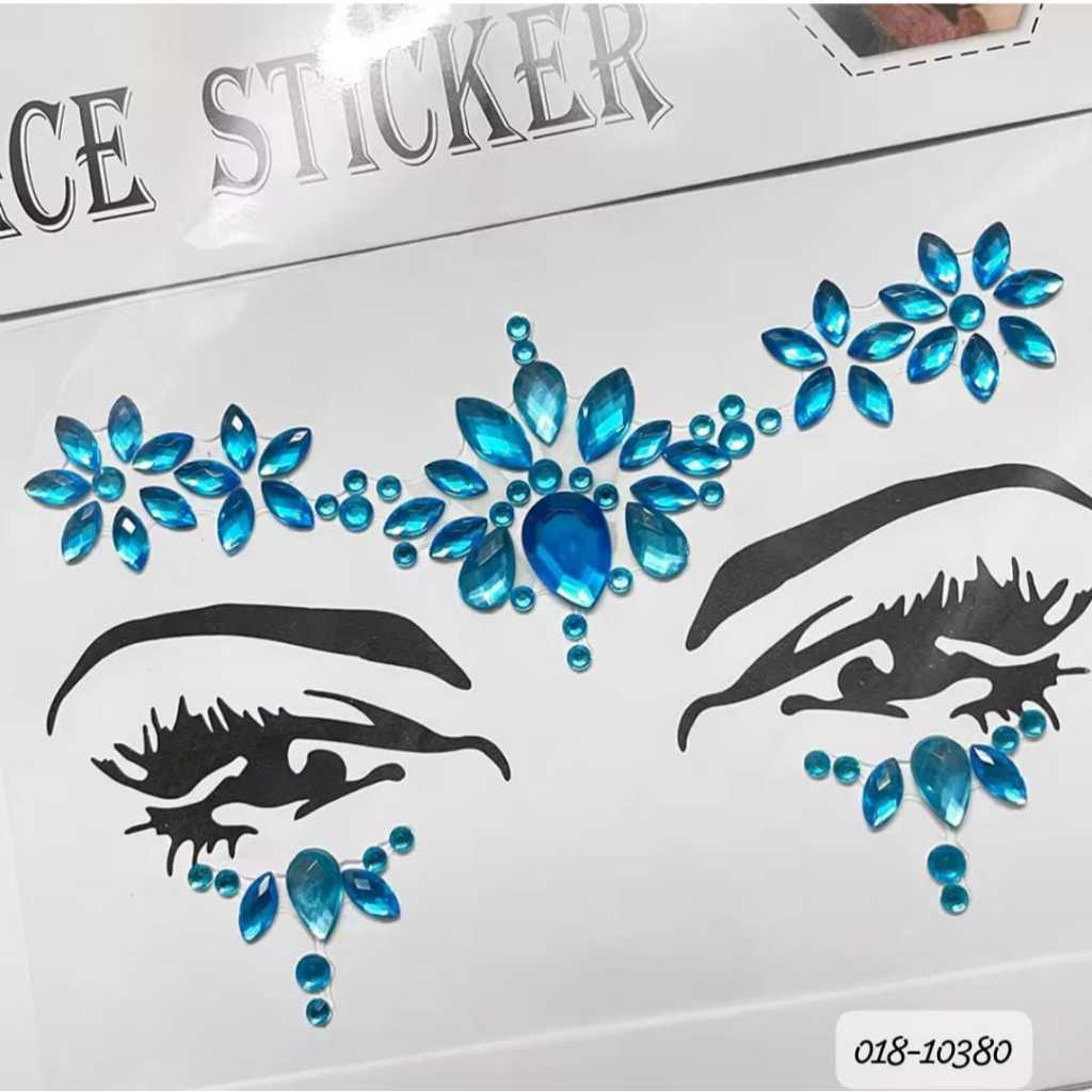 FACE STICKERS/FACE GAMES/GEM MATERIAL