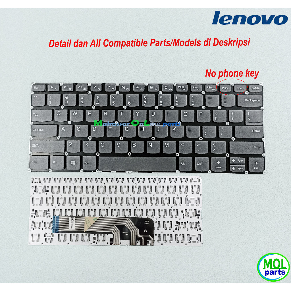 Lenov Thinkbook คีย์บอร์ด 530-14 13s-iml 13s-iwl 14-iil 14-iml 14s-iml 14s-iw โยคะ 530-14IKB 530-14A
