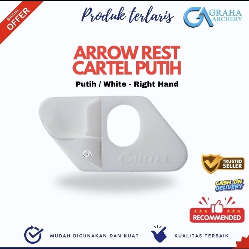 ARROW REST CARTEL สีขาวนําเข้าเกาหลี