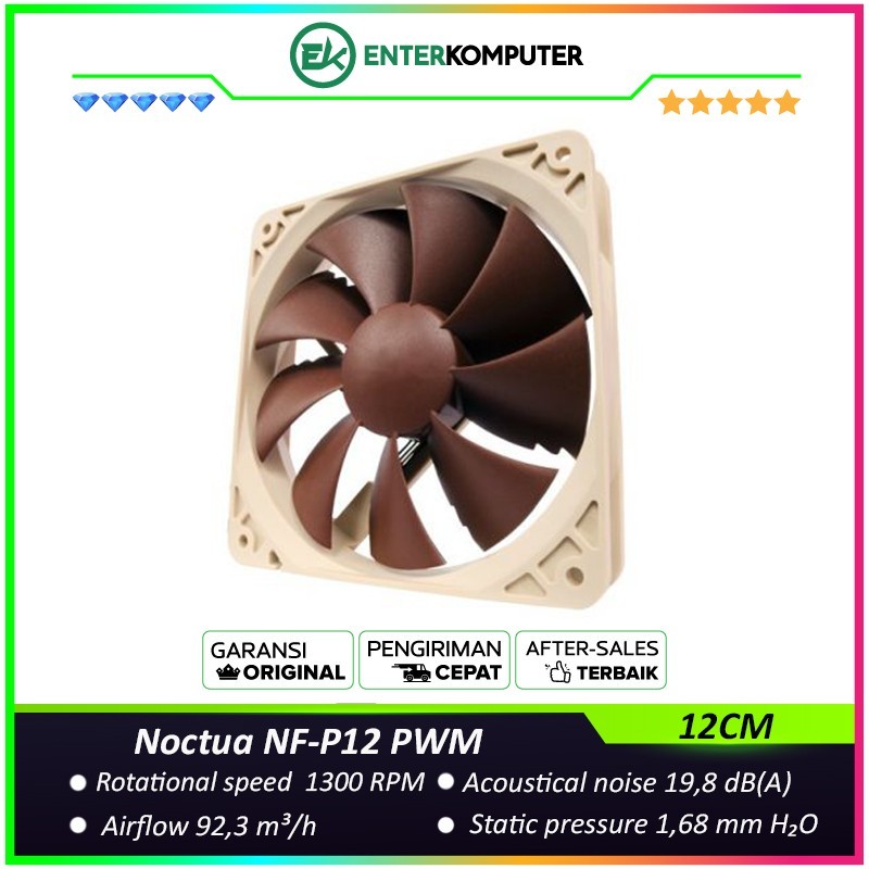 พัดลม 4 พิน Noctua NF-P12 PWM