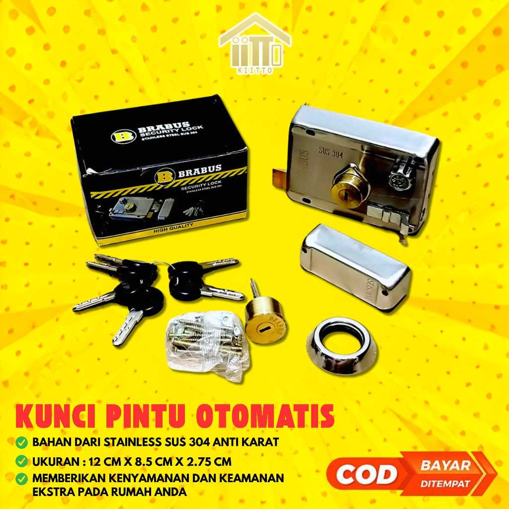 BRABUS ล็อคประตูอัตโนมัติ / BRABUS กบล็อค / BRABUS สแตนเลสล็อคประตูอัตโนมัติ