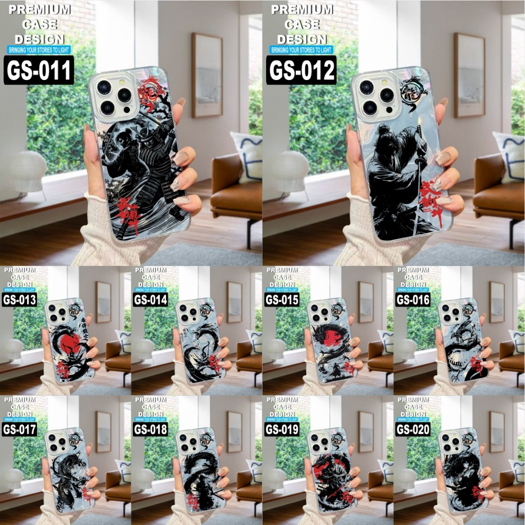 CASE MOTIF PICTURE CODE GS GS011-GS020 REALME 8/8i/8 PRO/7i/5/5 PRO/3/3 PRO/2 PRO (HOKKY ACC)