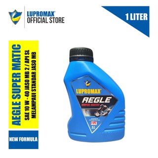 Lupromax Aegle Super Matic 10W-40 JASO MB2/API SL NEW FORMULA - 1 Liter