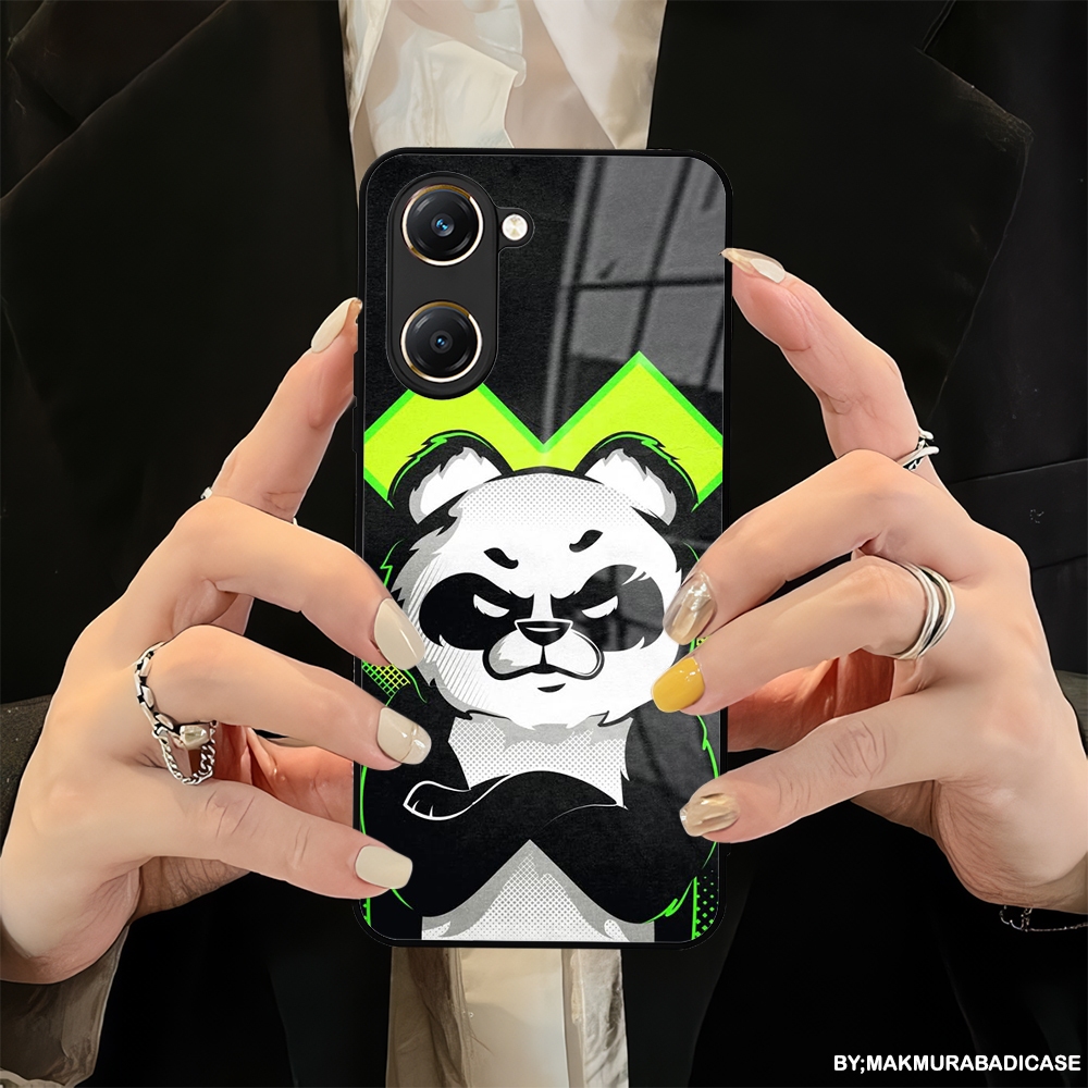 HP Glossy 2D Glass Softcase สําหรับ Vivo Y03 - Vivo Y03T - Vivo Y18 เคสล่าสุด - เคสซิลิโคน TPU