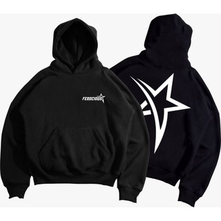 Jaket Sweater Pria Hoodie Shooting Star Black Original Distro Sweatshirt PullOver Casual High Quality