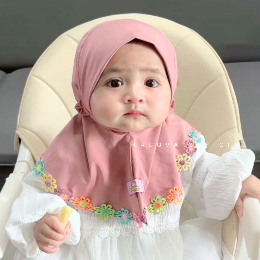 Kalishaofficial - Leoni Childrens Hijab Non Pad Jersey Strap