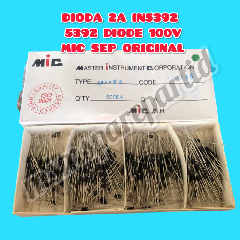 DIODE 2A IN5392 5392 DIODE 100V ไมโครโฟน SEP ต้นฉบับ