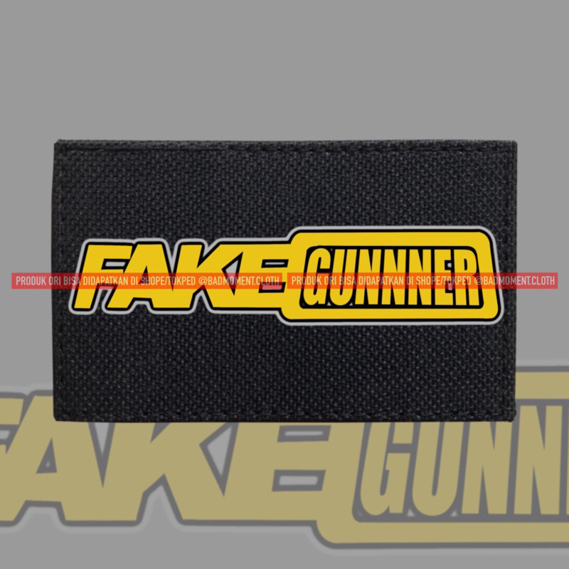 Blkct Fake Gunn3r แผ่นแปะอัลมอนด์