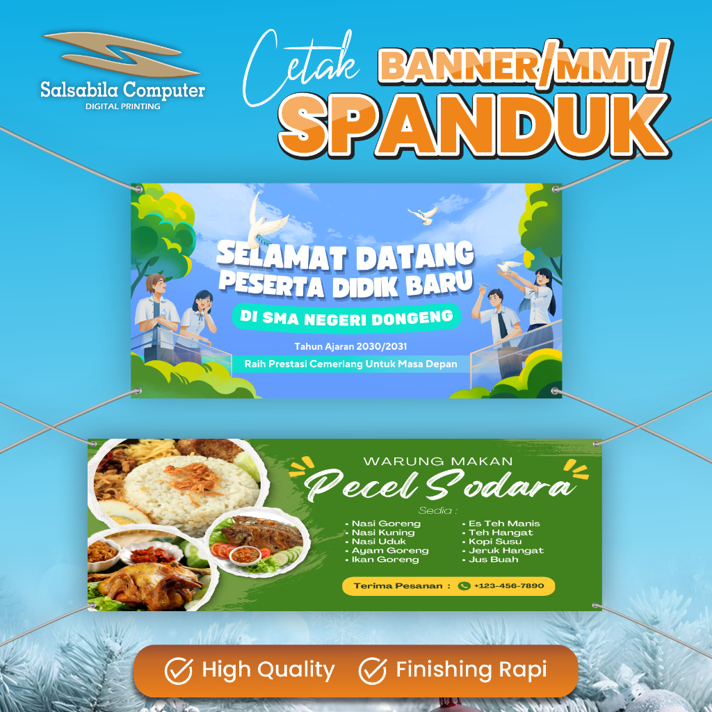 PRINT BANNER / MMT / BANNER, SUITABLE FOR GRADUATION BANNERS, SALES, GREETINGS, ETC.