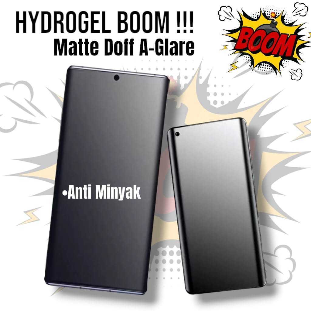 LAYAR B00M Hydrogel Matte Doff Oppo Reno 15 5G 15F 15Pro Max 14 14F 14Pro 13 13F 13Pro 12F 12Pro 11 